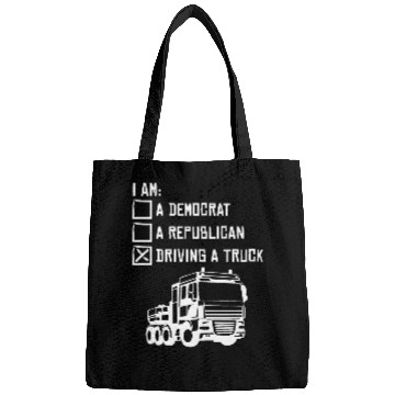 Discover Riding A Truck Trucker 18 Wheeler Freighter Truck Driver Bags