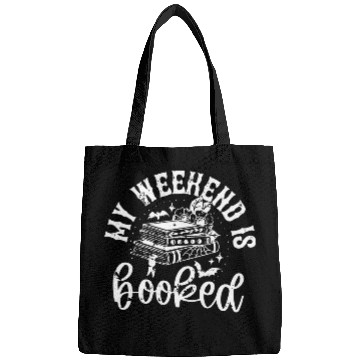 Discover Halloween Book Bats Spooky My Weekend Is Booked Bags