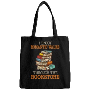 Discover I Enjoy Romantisc Walks Through The Bookstore Book Lover Bags