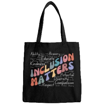 Discover Inclusion Matters Special Education Awareness Mindfulness 2 Bags