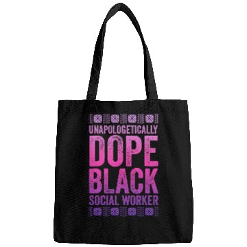 Discover Unapologetically Dope Black Social Worker Bags