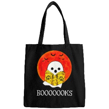 Discover halloween booooks ghosts boo read books library 1 Bags
