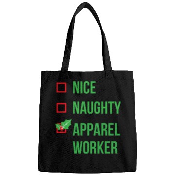Discover Apparel Worker Funny Pajama Christmas Gift Bags