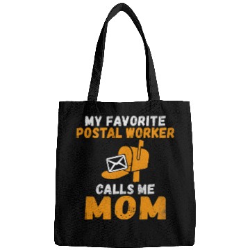 Discover My favorite Postal Worker calls me Mom Postal Worker Bags
