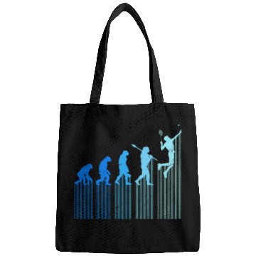 Discover badminton player evolution monkey Badminton Bags