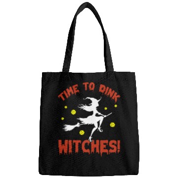 Discover Halloween Pickleball Tee Time To Dink Witches II Bags