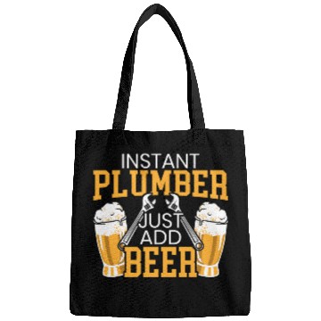 Discover Instant Plumber Just Add Beer Alcoholic Drain Surgeon Bags
