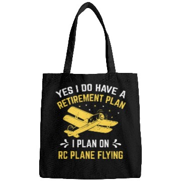 Discover Retirement Plan RC Aircraft Radio Controlled Aircraft Pilot 1 Bags