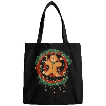 Discover Phlebotomist Job Gingerbread Funny Xmas Bags
