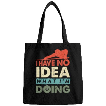 Discover I Have No Idea What I am Doing Funny Billiard Pool Player Bags