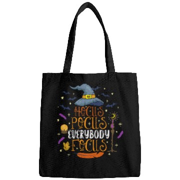 Discover Hocus Pocus Everybody Focus School Teacher Halloween Bags