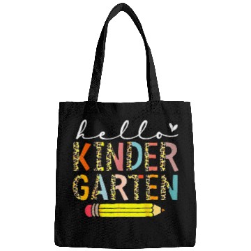 Discover Hello Kindergarten Leopard Back To School Teacher Student Bags