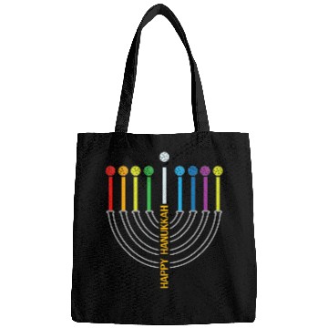 Discover Hanukkah Menorah Pickleball Bags
