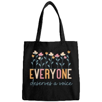 Discover Everyone Deserves a Voice SLP Speech Therapy Bags