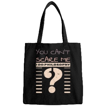 Discover Philosophy Student Question Mark Funny Bags