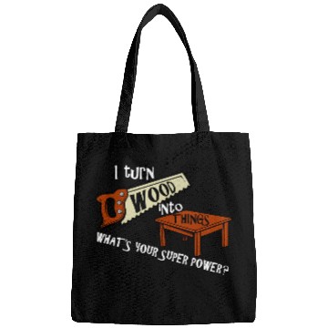 Discover Great fathers day gift for woodworker hobbyist Bags