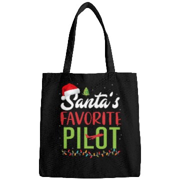 Discover santas favorite pilot christmas santa hat lights Bags