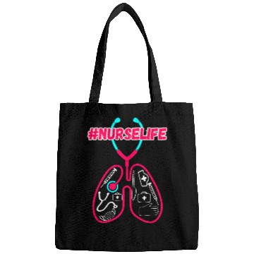 Discover Respiratory Therapist Stethoscope Lungs nurses Week Bags