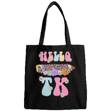Discover Hello TK Transitional Kindergarten Back To School Teacher Bags