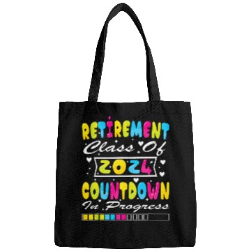 Discover Retirement Class Of 2024 Countdown In Progress Bags