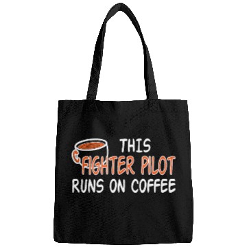 Discover Job Coffee Lover Saying For Work Fighter Pilot Bags