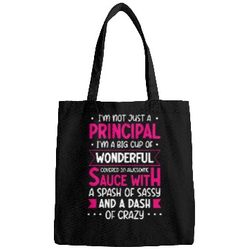 Discover Wonderful Principal Admin Office Pedagogue School Worker Bags