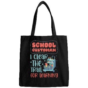 Discover School Custodian I Clear the Trail for Learning Custodial 1 Bags