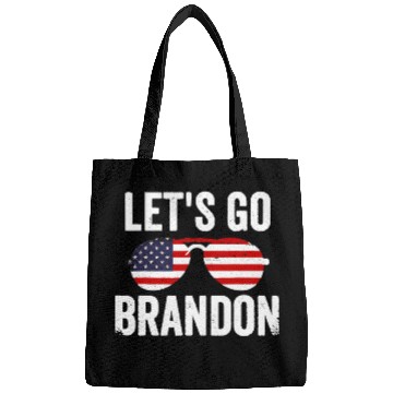 Discover Lets Go Brandon Conservative Liberal Political Trump Bags