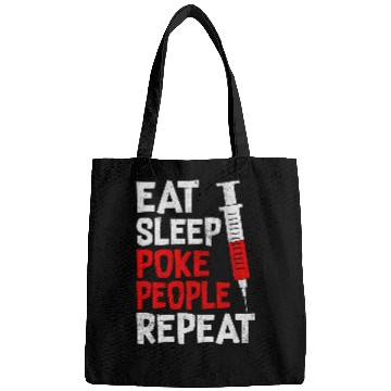 Discover Phlebotomist Syringe Phlebotomy Technician nurses Novelty Bags