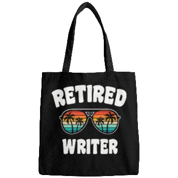 Discover Retired Writer Funny Retirement Congratulations 7 Bags