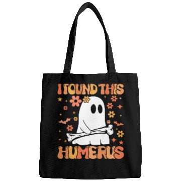 Discover I Found This Humerus Funny Spooky Season Halloween 1 Bags