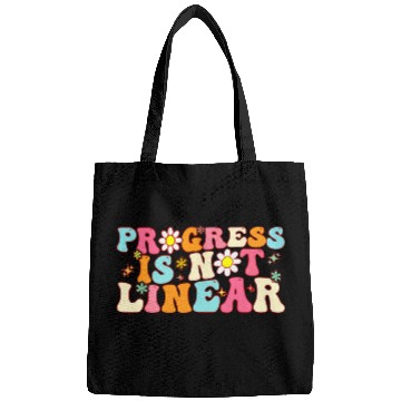 Discover Groovy Progress Is Not Linear Sped Special Education Teacher Bags
