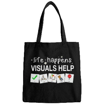 Discover Life Happens Visuals Help Special Education Teacher Aide 1 Bags