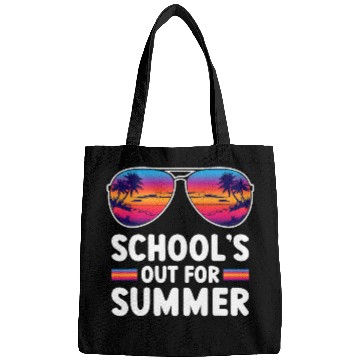 Discover Retro Last Day of Schools Out For Summer Teacher Boys Girls 4 Bags