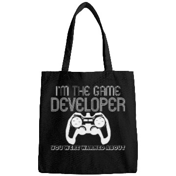 Discover Multiplayer Gamer Coder Software Player Level Game Developer Bags