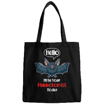Discover Phlebotomy Tech Vampire Bat Your Phlebotomist Bags