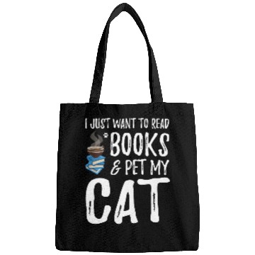 Discover Cat Lover Book Funny Cat Mom Gift Bags
