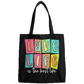 Discover Lake Life Is The bests Life Lake Vibes Summer Vacation 1 Bags