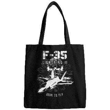 Discover F35 Tactical Fighter Pilot USAF Aviation Born To Fly Bags