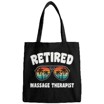 Discover Retired Massage Therapist Funny Retirement Congratulations Bags