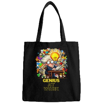 Discover Genius at Work Science Geek 1 Bags
