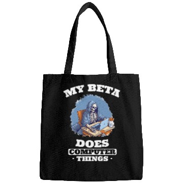 Discover My Beta Does Computer Things Programmer Bags