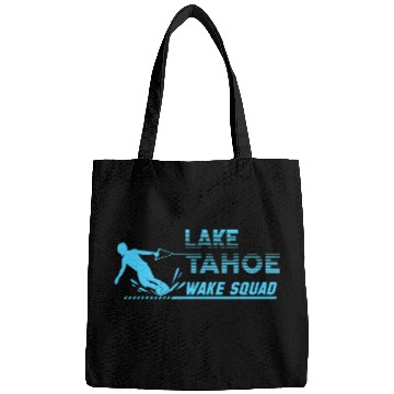 Discover Lake Tahoe Zephyr Cove Party Cove Nevada Hot Summer Tee Bags