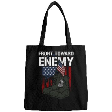 Discover Honor Front Toward Enemy Memorial Day Sayings Bags