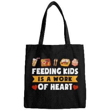 Discover School Cafeteria Worker Lunch Lady Feeding Kids Is A Work Of Bags