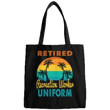 Discover Retired Recreation Worker Uniform Tropical Island Retirement Bags
