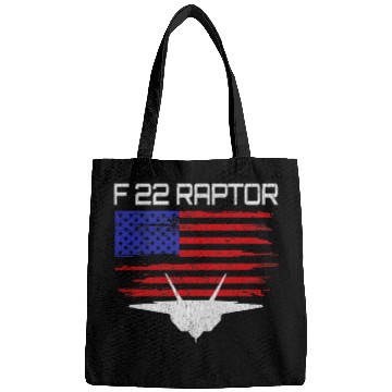 Discover F22 Raptor American Flag Pilot Bags