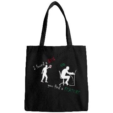 Discover Fun programmer computer science for IT and technicians Bags