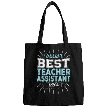 Discover School Worker Cool Assisting Teacher Assistant Appreciation Bags