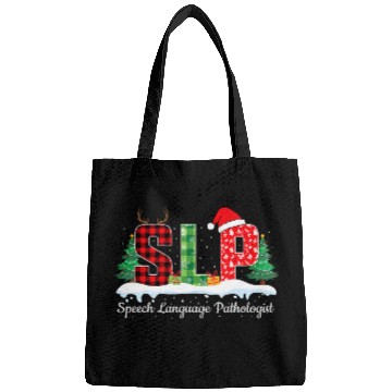 Discover Speech Language Pathology Christmas SLP Speech Pathologist Bags